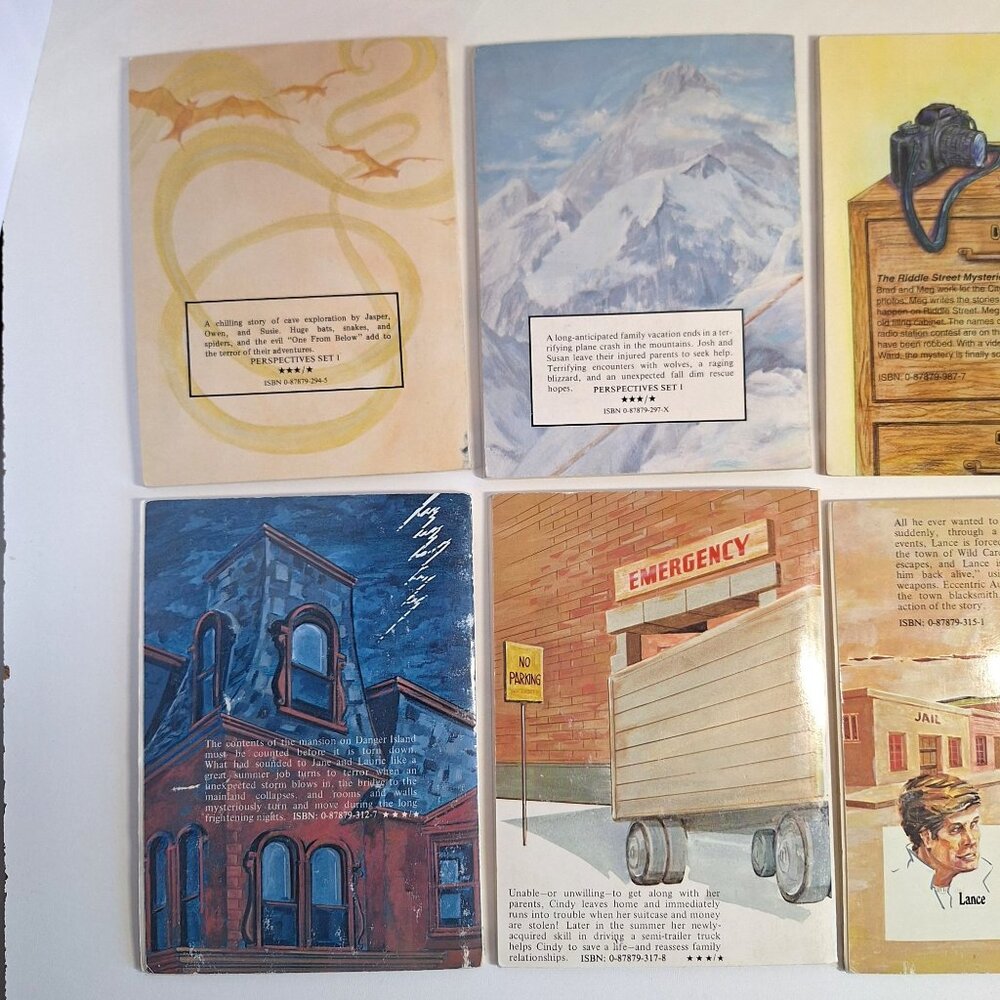 High Noon Books Lot Perspectives Set 1 Vintage 12 Adventure & Mystery - Picture 4 of 14